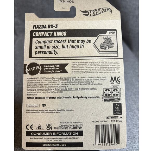 Hot Wheels Mazda RX-3 196/250 - Picture 2 of 3